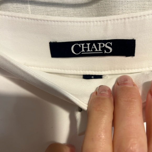 Chaps dress short in white - Picture 3 of 5